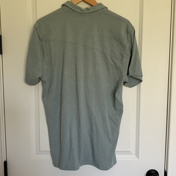 Volcom Men’s Polo Shirt Grey-Green L - Picture 4 of 7